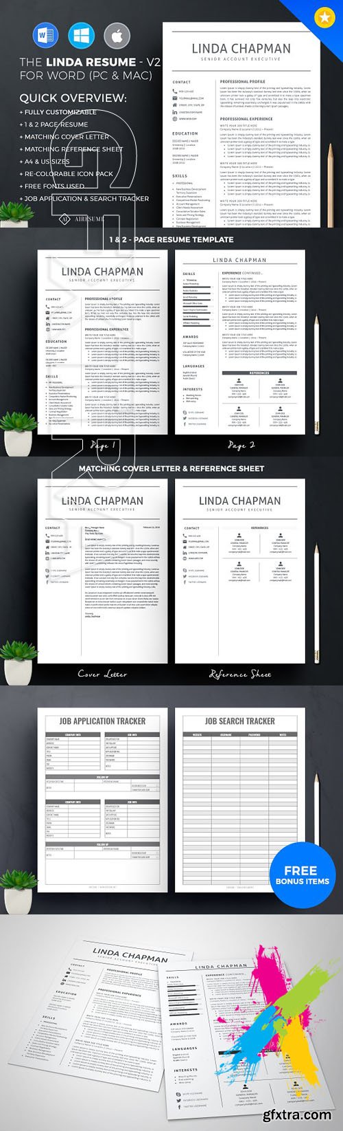 CM - Resume CV Template 1615050