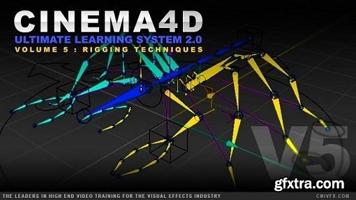 cmiVFX - Cinema4D Ultimate Learning System 2.0 Vol 5: Rigging Techniques