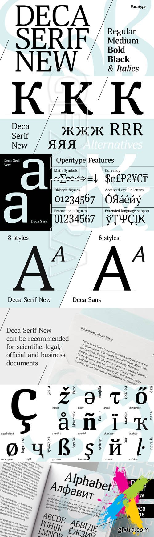 Deca Serif New font family