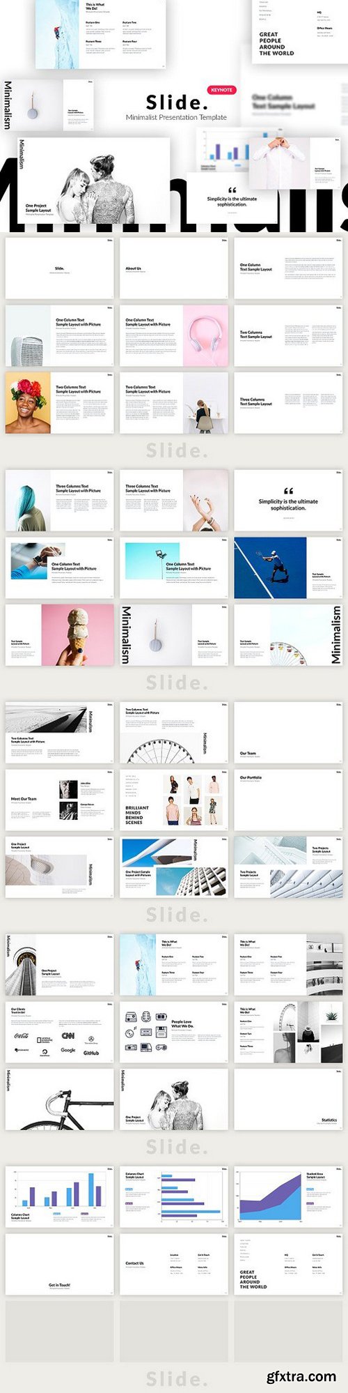 CM - Slide. Minimalist Keynote Template 1520228