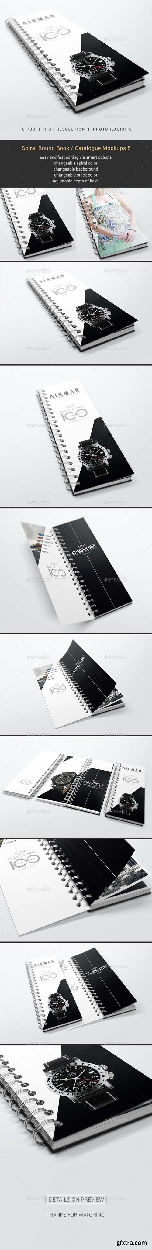 GR - Spiral Bound Book / Catalogue Mockups 5 20218869