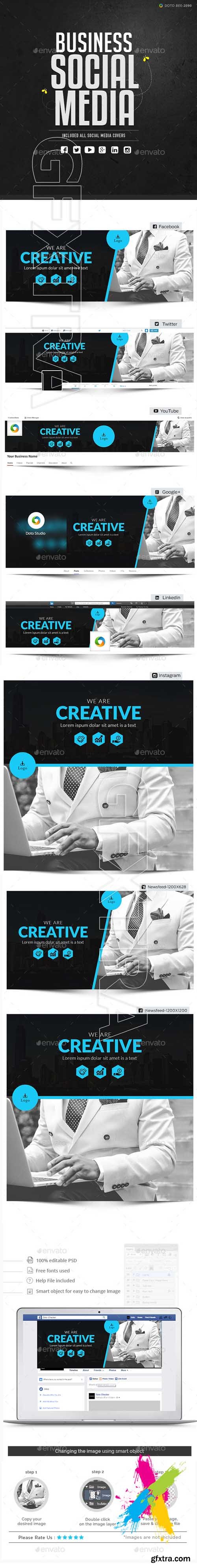 Graphicriver - Business Social Media Pack 20139409