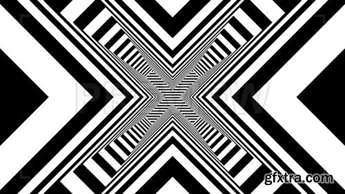 MA - Black and White Geometric Background