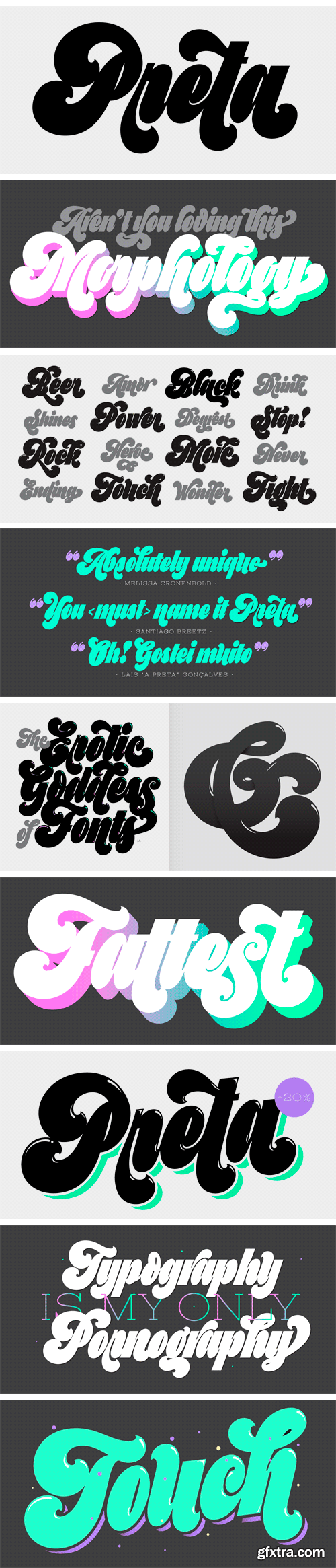 Preta Font Family