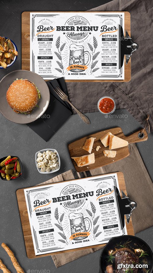 GR - Beer Menu Template 20080731