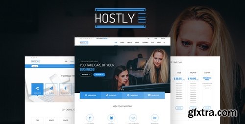 ThemeForest - HOSTLY - Responsive HTML5 Template 18002354