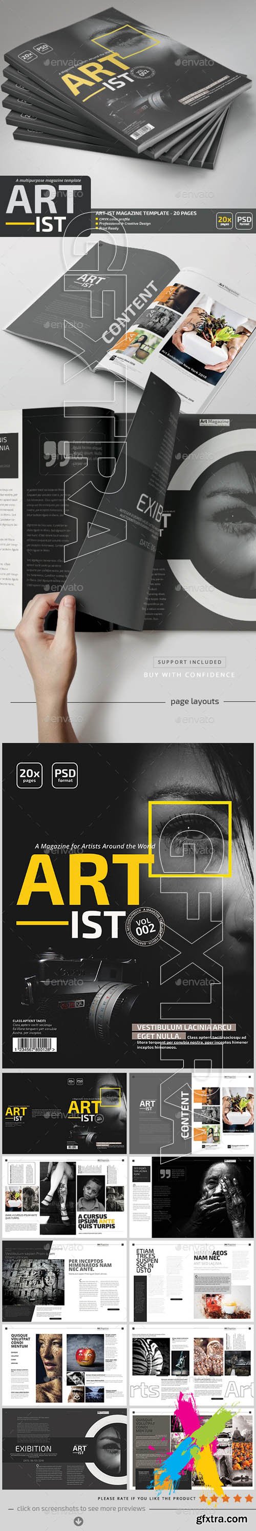 Graphicriver - Art-ist Magazine Template V.2 20185377