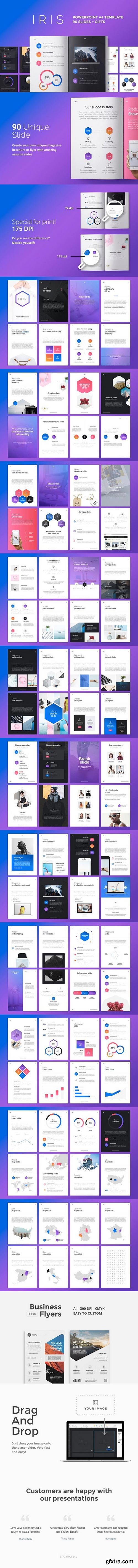 CM - A4 | IRIS PowerPoint Template 1528854