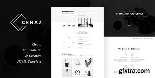 ThemeForest - CEZAN v1.0 - Minimal HTML Template - 19879698