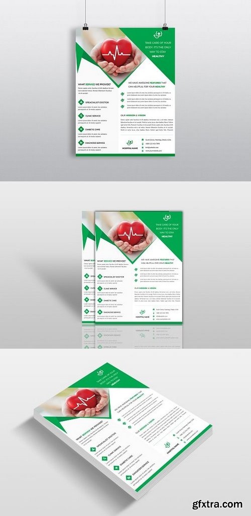 CM - Medical & Doctors Flyer Template 1318216