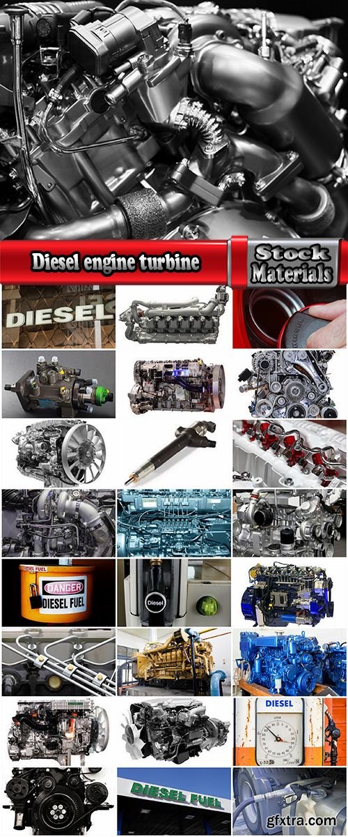 Diesel engine turbine power fuel energy 25 HQ Jpeg