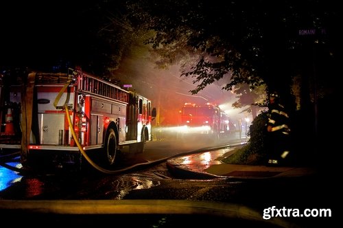 Fire truck firefighter 911 lifesaver extinguishing fire tragedy 25 HQ Jpeg
