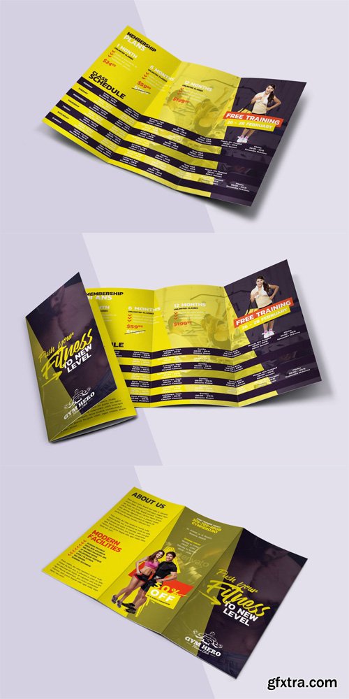 Gym Trifold Brochure