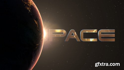 Videohive Space Logo Reveal 14951556