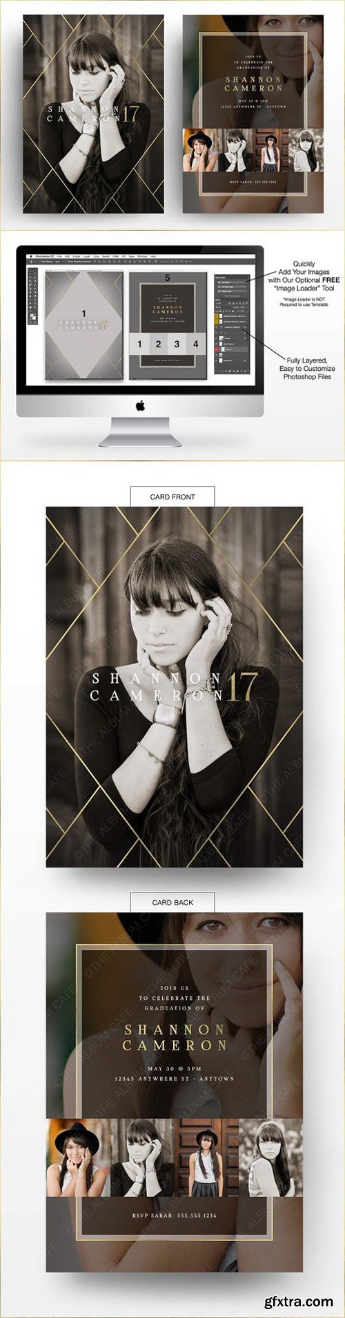 CM - Senior Graduation Card | Black Tie 1531362