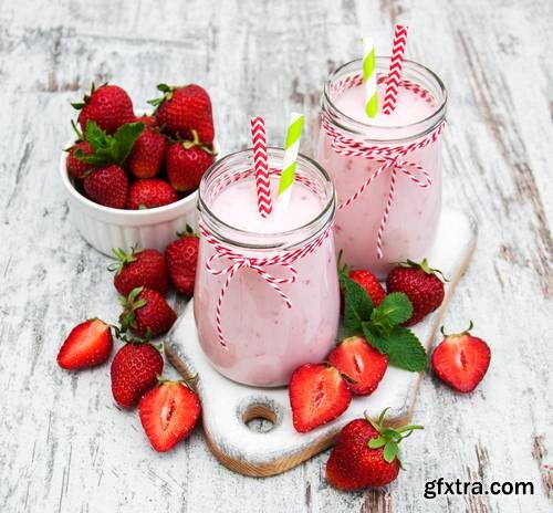 Yogurt with Strawberries