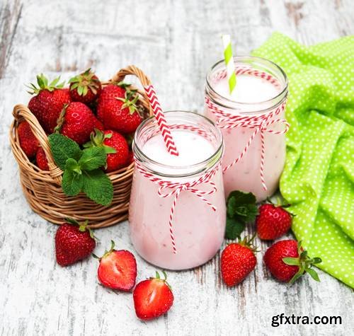 Yogurt with Strawberries