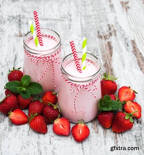 Yogurt with Strawberries