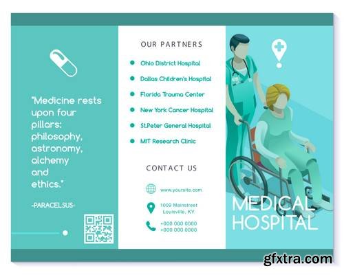 Vector Medical Clinic Brochure