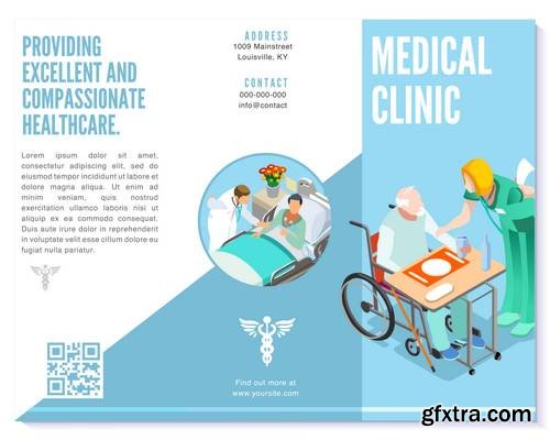 Vector Medical Clinic Brochure