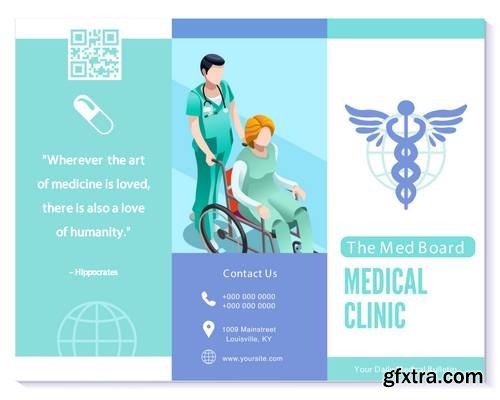 Vector Medical Clinic Brochure