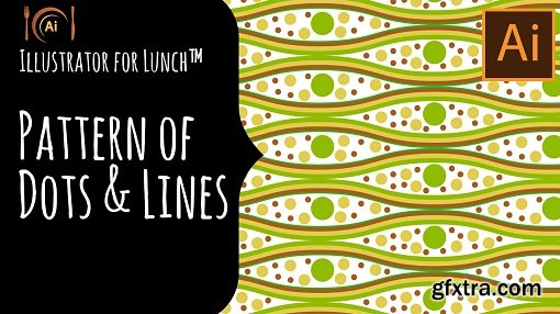 Illustrator for Lunch™ - Pattern of Lines and Dots