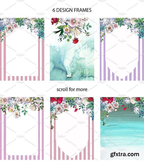 CreativeMarket Grace-Floral Design Collection 1194906