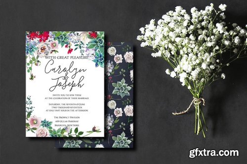 CreativeMarket Grace-Floral Design Collection 1194906