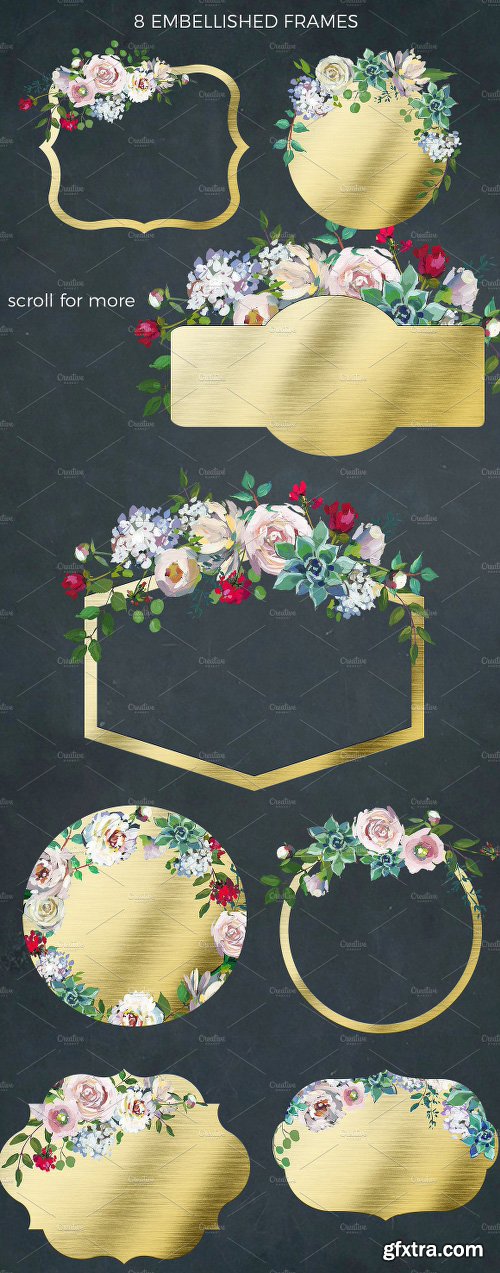 CreativeMarket Grace-Floral Design Collection 1194906