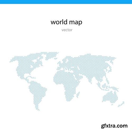 World Map Illustration 2