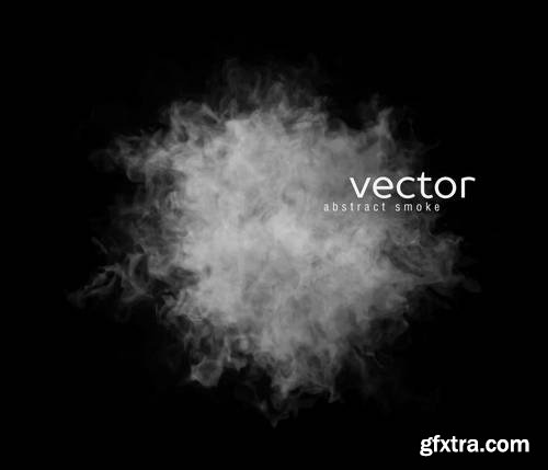 Smoke Vector on Transparent Background 5