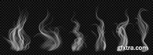 Smoke Vector on Transparent Background 5