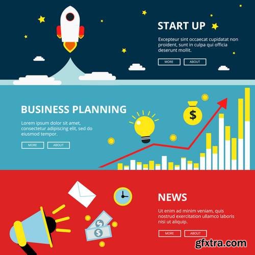 Start Up Business Icon and Logos - Internet Marketing 2