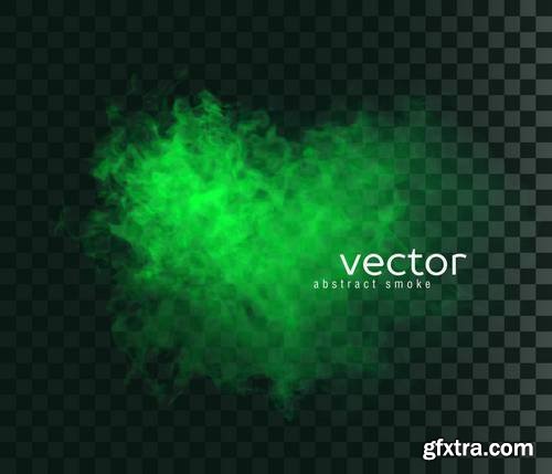 Smoke Vector on Transparent Background 5