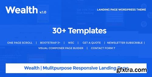 ThemeForest - Wealth v1.2.2 - Multi-Purpose Landing Page WordPress Theme - 15770506