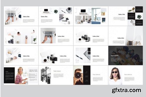 CreativeMarket Minimalis Multipurpose Powerpoint 1212667