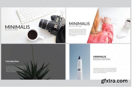 CreativeMarket Minimalis Multipurpose Powerpoint 1212667