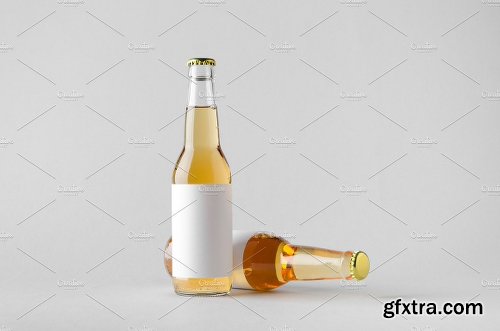 CreativeMarket Beer Bottle Mock-Up Photo Bundle 3 1324658