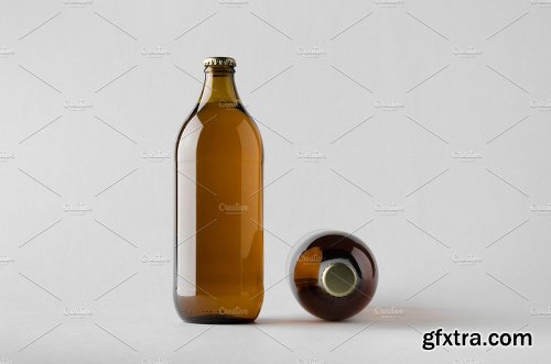 CreativeMarket Beer Bottle Mock-Up Photo Bundle 4 1324696