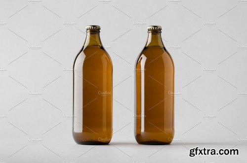 CreativeMarket Beer Bottle Mock-Up Photo Bundle 4 1324696