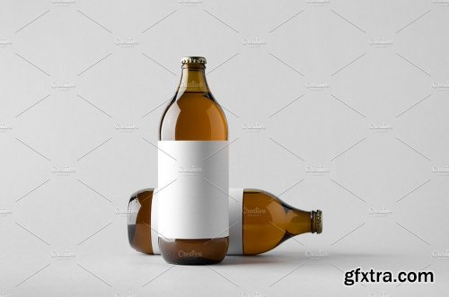 CreativeMarket Beer Bottle Mock-Up Photo Bundle 4 1324696