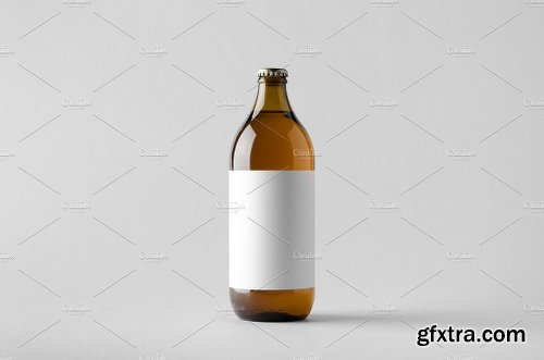 CreativeMarket Beer Bottle Mock-Up Photo Bundle 4 1324696