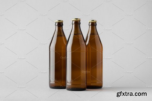 CreativeMarket Beer Bottle Mock-Up Photo Bundle 6 1324740