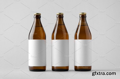 CreativeMarket Beer Bottle Mock-Up Photo Bundle 6 1324740