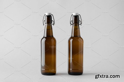 CreativeMarket Beer Bottle Mock-Up Photo Bundle 7 1324886