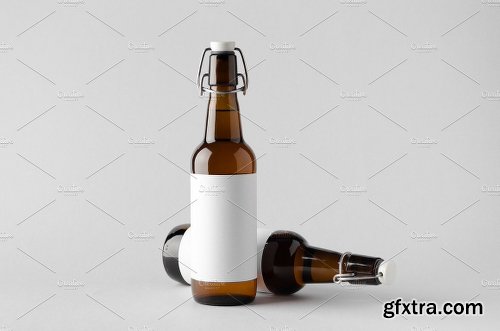 CreativeMarket Beer Bottle Mock-Up Photo Bundle 7 1324886