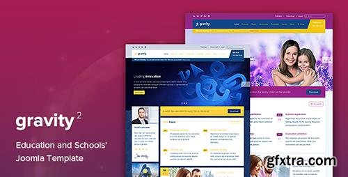 ThemeForest - Gravity v2.0.1 - Education, School and University Joomla Template - 17111027