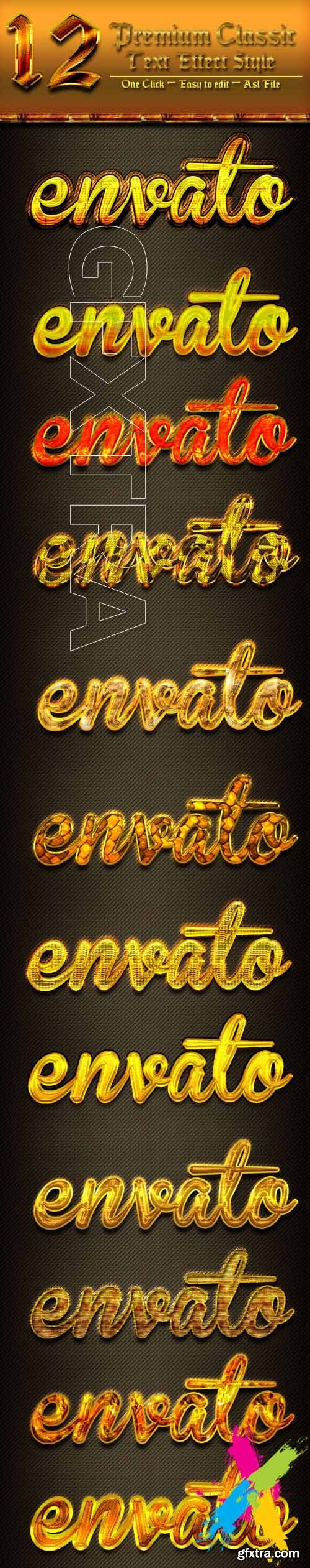 Graphicriver - 12 Photoshop GOLD Text Effect Styles Vol 26 20167018