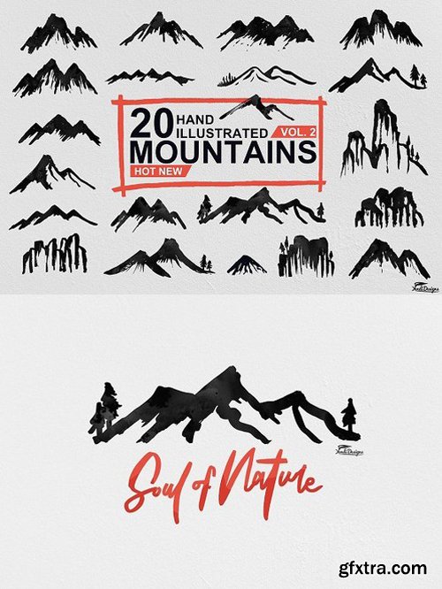 CM - Hand Illustrated Mountain Vol. 2 1544358