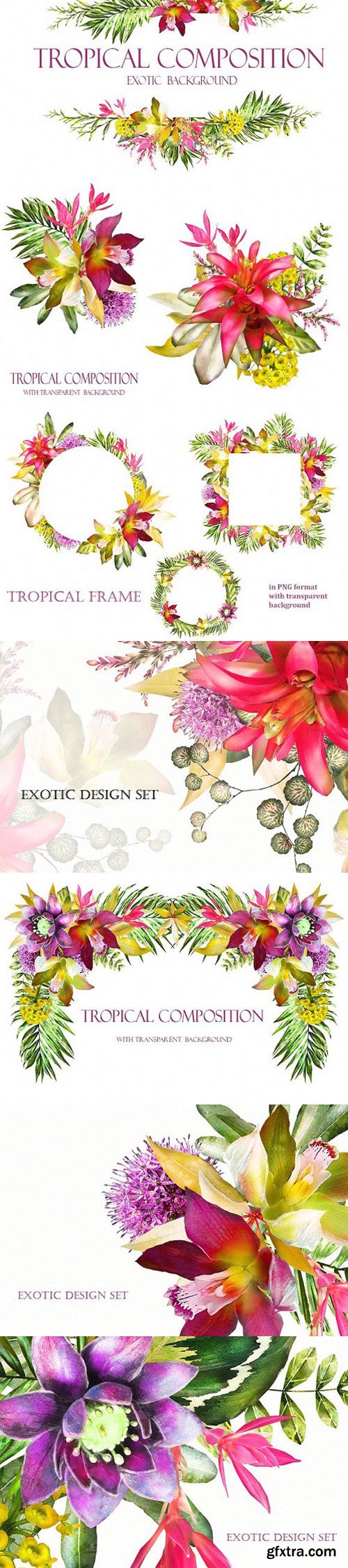 CM - Tropical collection. Summer design. 1544775